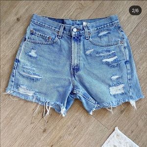 Levi mom shorts
